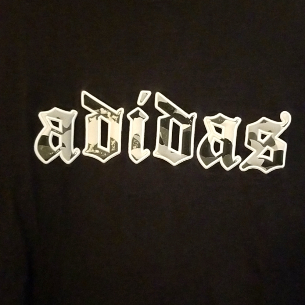 Adidas Rare 2000s Vault Shirt Authentic Collectible Thick Cotton Deadstock New